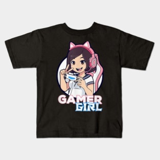 Girl Gamer Kids T-Shirt